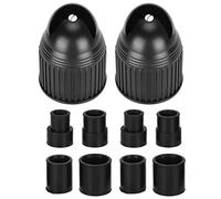 FRELEAN Lot de 2 pompes Wavemaker d'aquarium | Rotation à 360 degrés pour réservoir de poissons | 5 diamètres réglables / pas besoin d'électricité | 6 - Embout d'hélice pour un flux d'eau puissant