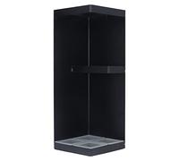 FRELEAN Umbrella Stand for Home & Hotel Lobby | Sturdy Iron Base Holds 4 Umbrellas | Removable Drip Tray for Full Size/Folding Umbrellas | Secure & Sturdy Design (Black)