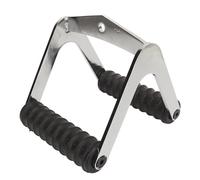 FRELEAN V Shaped Handle for Rowing Machine | 880lbs Capacity Chrome Plated Protection Against Oxidation Design | Home Gym Strength Equipment with Comfortable Rubber Grip