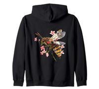 Frelon géant Japonais Origami Frelons de Fleurs de Cerisier Sweat à Capuche