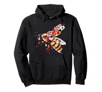 Frelon géant Japonais Origami Frelons de Fleurs de Cerisier Sweat à Capuche