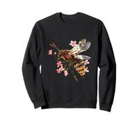 Frelon géant Japonais Origami Frelons de Fleurs de Cerisier Sweatshirt