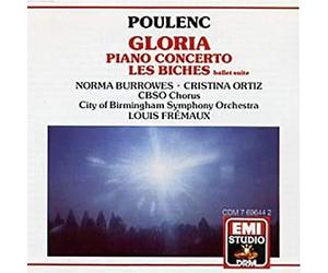 Fremaux - PoulencGloria/Piano Conc.