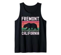 Fremont California Retro Northern Cali Bay Area 510 Silicone Débardeur