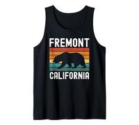 Fremont California Retro Northern Cali Bay Area 510 Silicone Débardeur