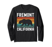 Fremont California Retro Northern Cali Bay Area 510 Silicone Manche Longue