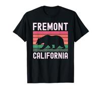 Fremont California Retro Northern Cali Bay Area 510 Silicone T-Shirt