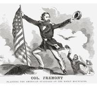 Fremont dans les montagnes Rocheuses Amérique du Nord lors de sa quatrième expédition de 1848. John Charles Fr mont ou Fremont 1813 - 1890. Officier militaire américain explorateur et politicien