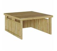 @FRENCH Abri Grande espace - TOP VENTES - Garage pour robot tondeuse Marron 73.5 x 81.5 x 38.5cm - Cabane/Chalet et Jardin 79832