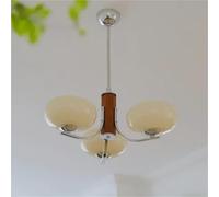 French Bauhaus pendant light, medieval retro ceiling light, glass lamp