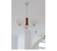 French Bauhaus pendant light, medieval retro ceiling light, glass lamp