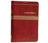 French Bible, Louis Segond 1910 Imitation Leather Zipper, Compact