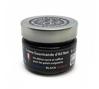 French Black Garlic - Crème d'Ail Noir Artisanale 100% Naturelle - Texture Onctueuse façon Confiture - Riche en Antioxydants - Convient aux Végétariens - Idée Cadeau Gourmande Made in France
