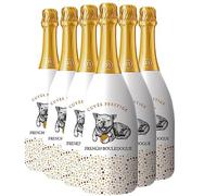 French Bouledogue Blanquette de Limoux Cuvée Prestige - Blanc - Vin Blanc du Languedoc - Roussillon (6x75 ffervescent