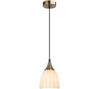 French Boutique Decorat Minimalist Pendant American Retro Cream Ceramic Chandelier Vintage Hanging Lamp Nordic Living Room Ceiling Light Fixture for Kitchen Island Dinin