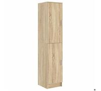 @FRENCH Buffet bahut - TOP VENTES - Commode Highboard Chêne sonoma 35 x 39 x 168cm - Bois d'ingénierie - Armoire de Cuisine 13990