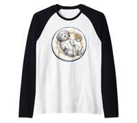 French Bulldog Chien Chillt avec Panier pour Chien + Nourriture Pendant Le Sommeil Manche Raglan