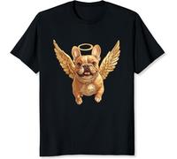 French Bulldog Gifts Shirt for Dog Dad Dog Lover Graphic Tee for Men Funny Puppy T Shirt Manches Courtes(X-Large)