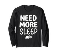 French Bulldog Need More Sleep Frenchie Gifts Manche Longue