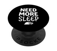 French Bulldog Need More Sleep Frenchie Gifts PopSockets PopGrip Adhésif