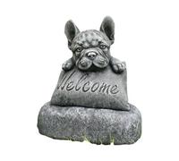 French Bulldogs welcome home or garden accessories patio garden decor outdoor decor