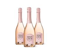French Cancan Brut Rosé Bio Lot 3 Bouteilles 75cl