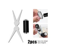 French Cat Eye Magnet Special Double-head Big Y-shaped Clip Cat Eye Nail Magnet Set Suitable for DIY Gel Polishing Magnetic Tool