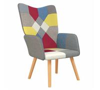 @FRENCH Chaise de relaxation simple - Fauteuil TV individuel - TOP VENTES - Patchwork Tissu 2374965