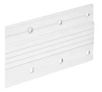 French cleat de 18 in / 46 cm, clips de fixation Z en aluminium, supports muraux à emboîtement pour tableaux et cadres, grande capacité, pour un montage mural stable et sécurisé