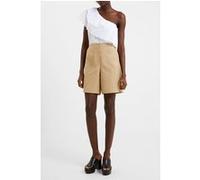 French Connection Alania Lyocell Blend Short Brown Taille: XS | Shorts de Sport Outlet | Femme | Marron