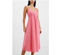 French Connection Alania Lyocell Blend Sun Dress Red Taille: 16 | Robes Outlet | Femme | Rouge