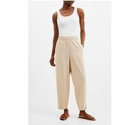 French Connection Alania Lyocell Blend Trouser Brown Taille: XS | Pantalons droits Outlet | Femme | Marron