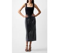 French Connection Amy Sequin Midi Skirt Gunmetal Taille: 10 | Jupes Outlet | Femme | Gris