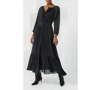 French Connection Anna Cora Pleat But Do Ma Dres Moonless Night Taille: XS | Robes Chemises Outlet | Femme | Le Noir
