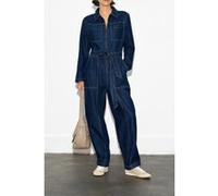 French Connection Archie Denim Leg Boiler Suit Dark Indigo Dark Indigo Taille: 6 | Salopettes Outlet | Femme | Bleu