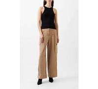French Connection Atena Twill Cargo Pants Autumn Camel Taille: M | Pantalons Cargo Outlet | Femme | Marron
