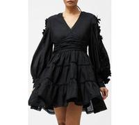 French Connection Aubrey 3d Lace Trim Mini Dress Black Taille: 10 | Robes Mini Outlet | Femme | Le Noir
