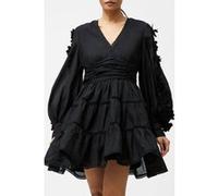 French Connection Aubrey 3d Lace Trim Mini Dress Black Taille: 12 | Robes Mini Outlet | Femme | Le Noir