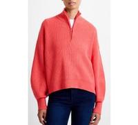French Connection Babysoft Half Zip Jumper Cayenne Red Taille: S | Pulls Outlet | Femme | Rouge