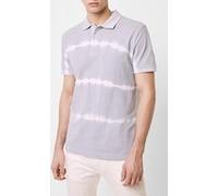 French Connection Batik Dye Pique Polo Shirt Dusty Blue Taille: XS | Polos Outlet | Homme | Bleu