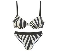 FRENCH CONNECTION Bikini noir / blanc, Taille M-L