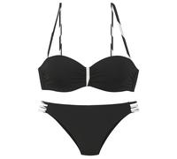 FRENCH CONNECTION Bikini noir / blanc, Taille S-M