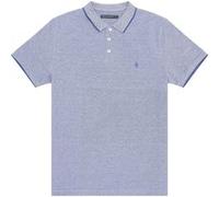 French Connection Birdseye Tipped Polo Bright Blue/bright B Taille: M | Polos Outlet | Homme | Bleu
