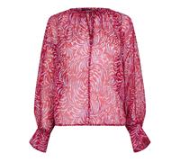 French Connection - Blouse manches bouffantes motif/style abstrait AMY (GT16760)