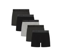 French Connection Boxers Homme - Coffret Cadeau 5 Pièces, sous-vêtements en Coton Stretch Premium, Respirants et Confortables, Multicolore, FC30, L