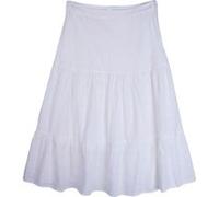 French Connection Broderie Tiered Skirt White Taille: 10 | Mini Jupes Outlet | Femme | Blanche