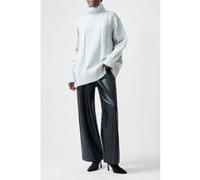 French Connection Cable Ls Jumper W Lgt Grey Mel Taille: S | Pulls en Maille Outlet | Femme | Gris