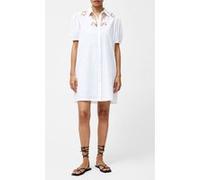 French Connection Cambria Cotton Embroidered Shi Linen White Taille: 8 | Robes Mini Outlet | Femme | Blanche