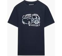 French Connection Camper 3 Colour Marine Taille: XXL | T-shirts avec imprimés Outlet | Homme