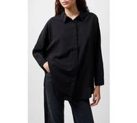 French Connection Caprina Crepe Ls Button Shirt Black Taille: M | Chemises à boutons Outlet | Femme | Le Noir
